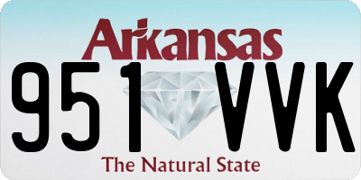 AR license plate 951VVK