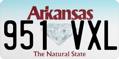 AR license plate 951VXL