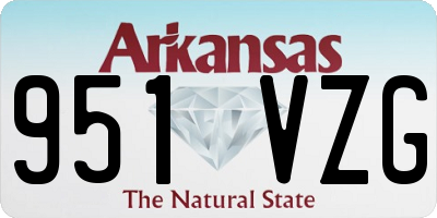 AR license plate 951VZG