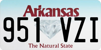 AR license plate 951VZI