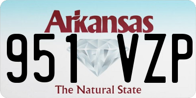 AR license plate 951VZP