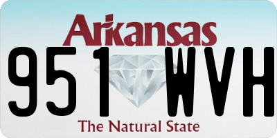 AR license plate 951WVH