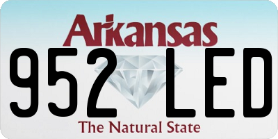 AR license plate 952LED