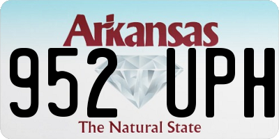 AR license plate 952UPH