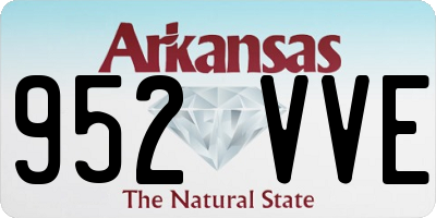 AR license plate 952VVE