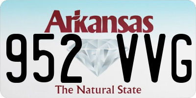 AR license plate 952VVG