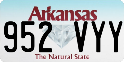 AR license plate 952VYY
