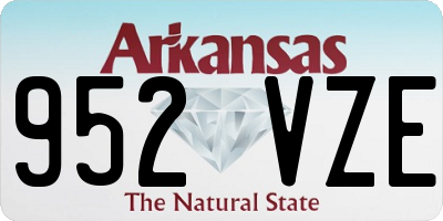 AR license plate 952VZE
