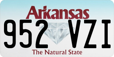 AR license plate 952VZI