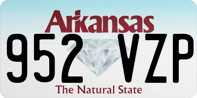 AR license plate 952VZP