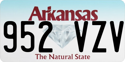 AR license plate 952VZV