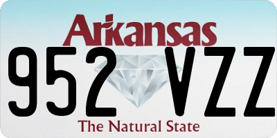 AR license plate 952VZZ