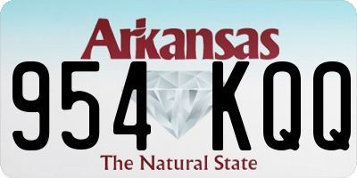 AR license plate 954KQQ