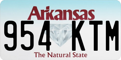 AR license plate 954KTM