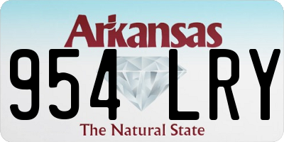 AR license plate 954LRY