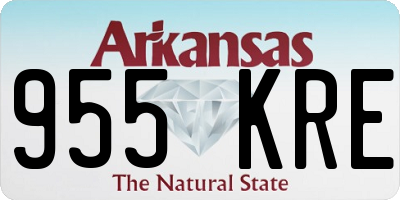 AR license plate 955KRE