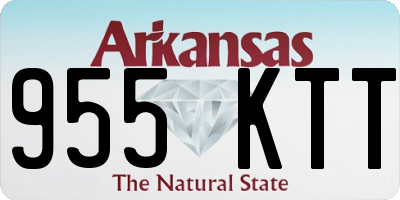 AR license plate 955KTT