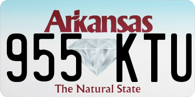 AR license plate 955KTU