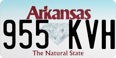 AR license plate 955KVH