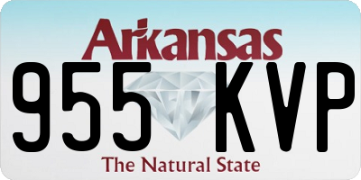 AR license plate 955KVP
