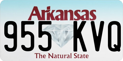 AR license plate 955KVQ