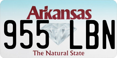 AR license plate 955LBN