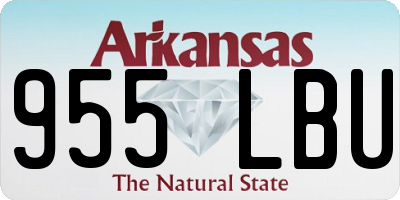 AR license plate 955LBU