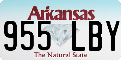 AR license plate 955LBY