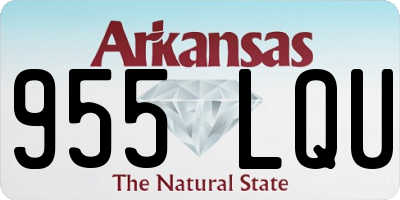 AR license plate 955LQU
