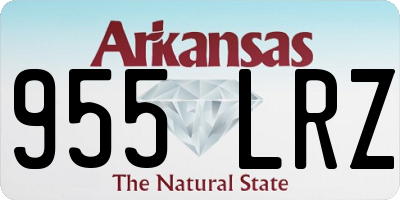 AR license plate 955LRZ