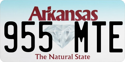 AR license plate 955MTE