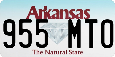 AR license plate 955MTO