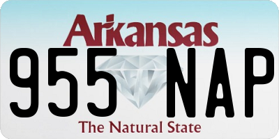 AR license plate 955NAP