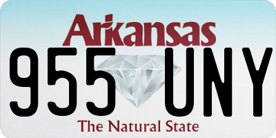 AR license plate 955UNY