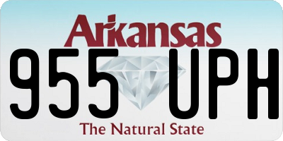 AR license plate 955UPH
