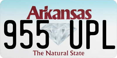 AR license plate 955UPL
