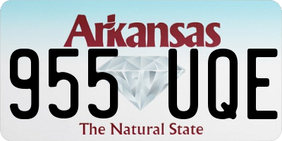 AR license plate 955UQE