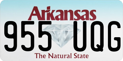 AR license plate 955UQG