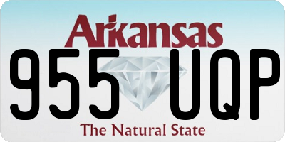 AR license plate 955UQP