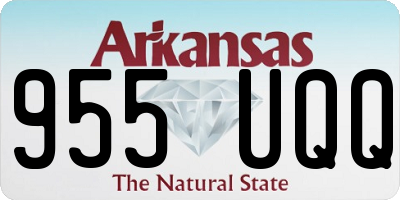AR license plate 955UQQ