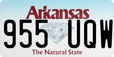 AR license plate 955UQW