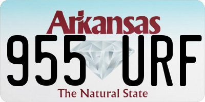 AR license plate 955URF