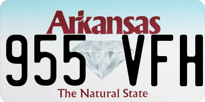 AR license plate 955VFH