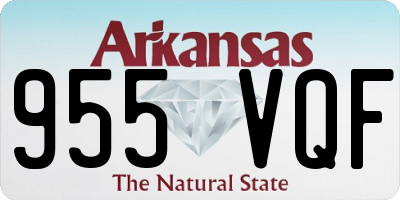 AR license plate 955VQF