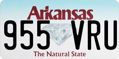 AR license plate 955VRU