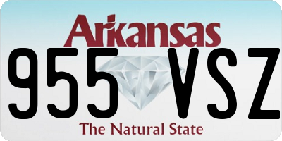 AR license plate 955VSZ