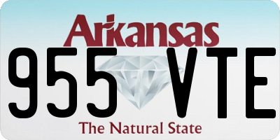 AR license plate 955VTE