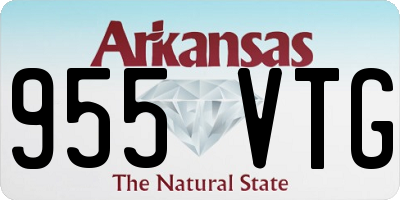 AR license plate 955VTG