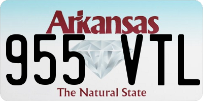 AR license plate 955VTL