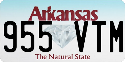 AR license plate 955VTM